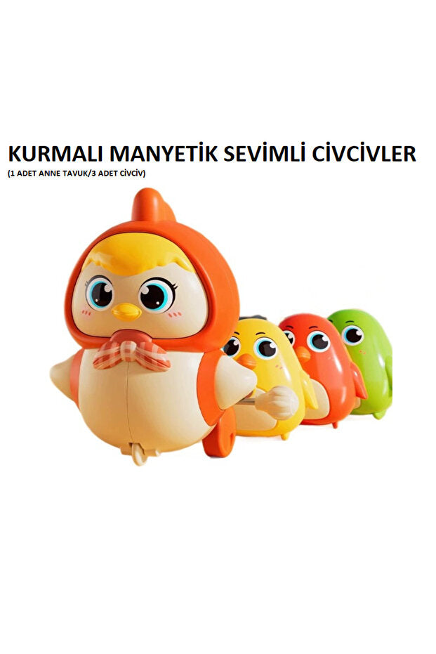 Kurmalı Mıknatıslı Civciv Ailesi